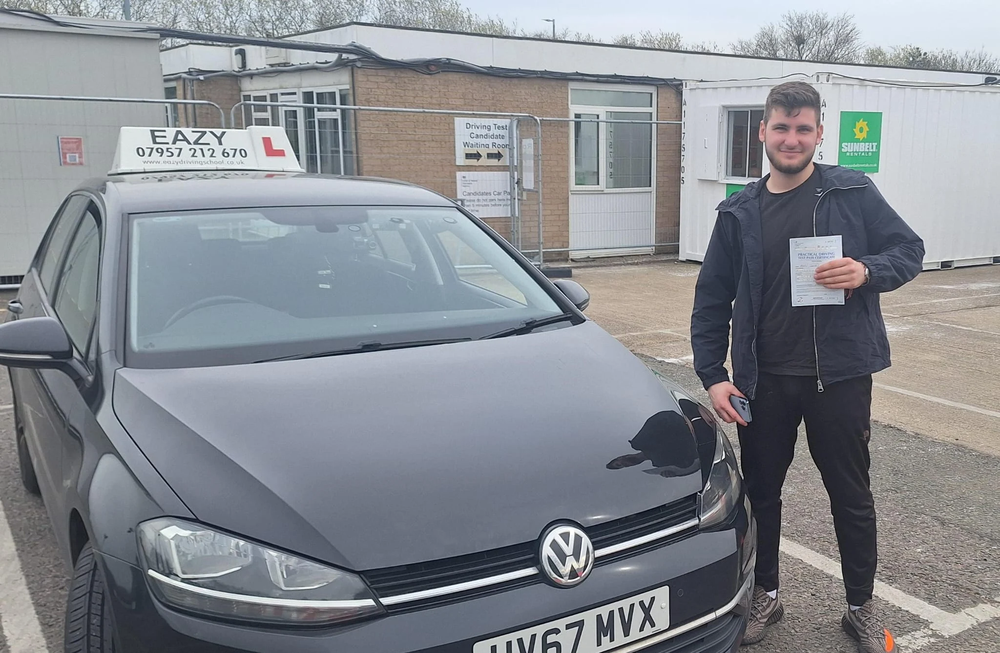 Driving test pass with Eazy Driving School