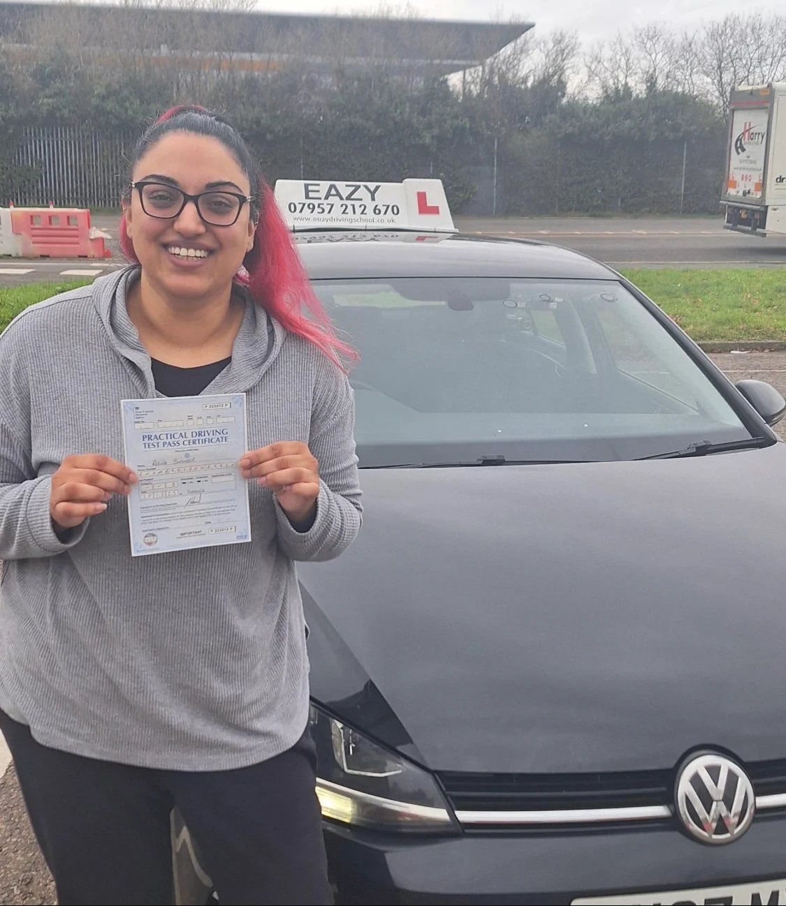 Driving test pass with Eazy Driving School