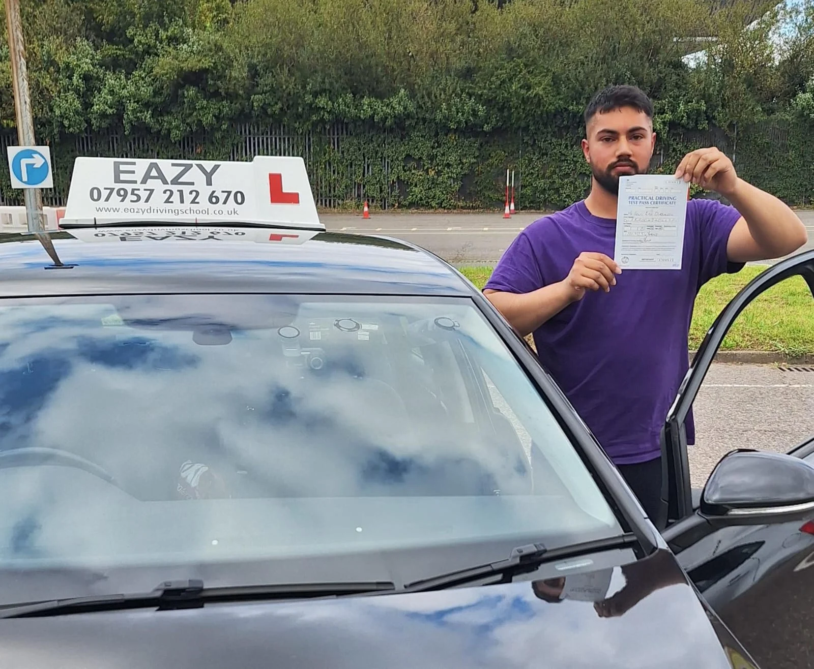 Driving test pass with Eazy Driving School