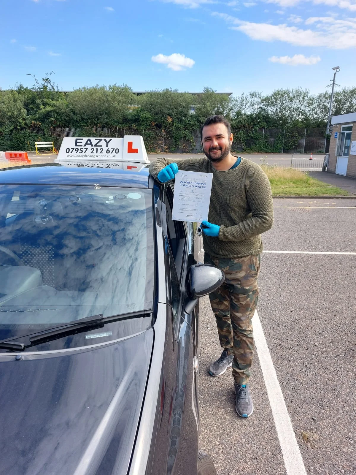 Driving test pass with Eazy Driving School