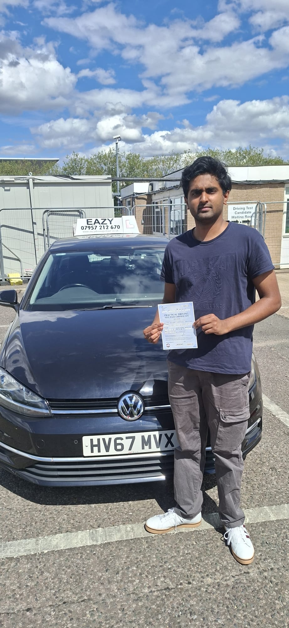 Driving test pass with Eazy Driving School