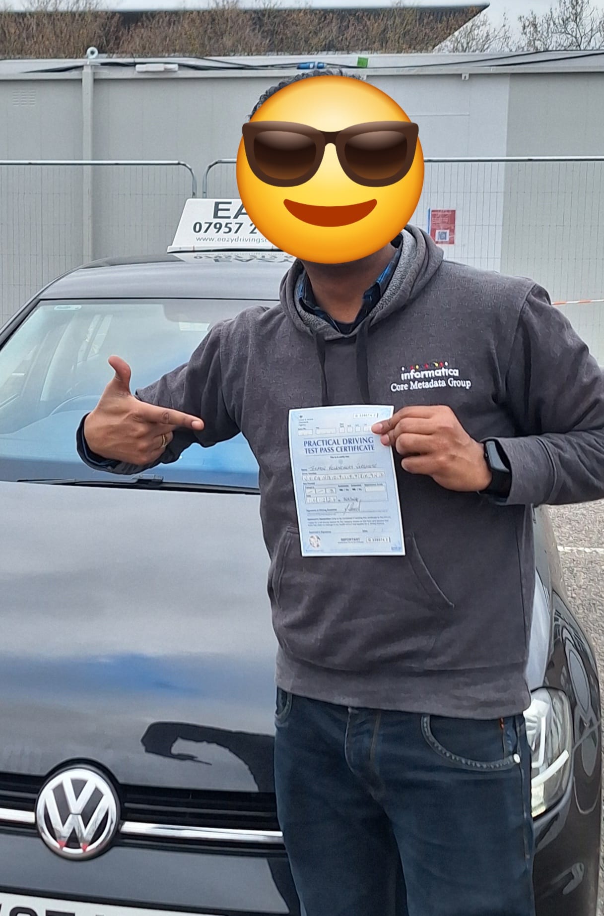 Driving test pass with Eazy Driving School