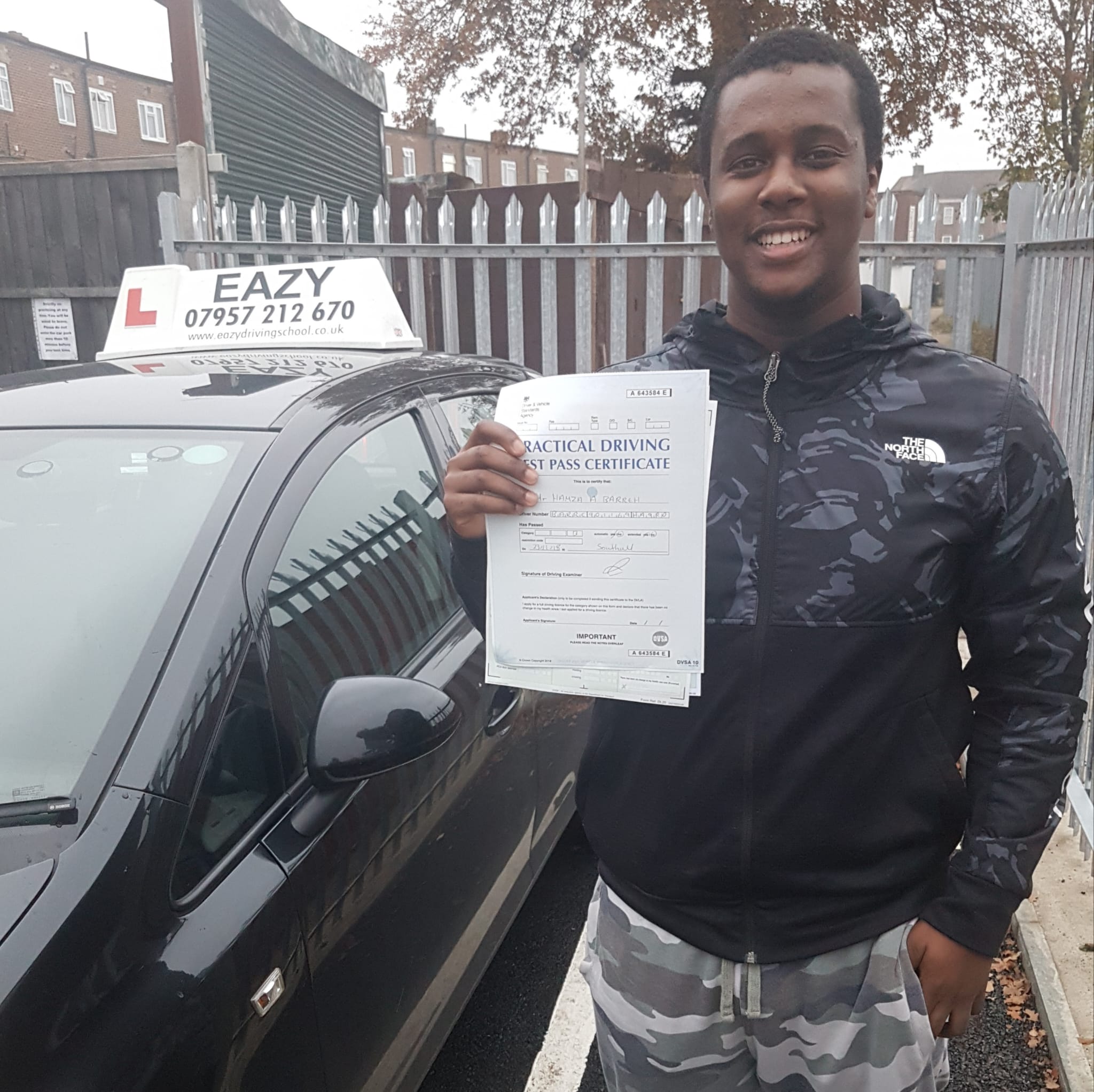 Driving test pass with Eazy Driving School