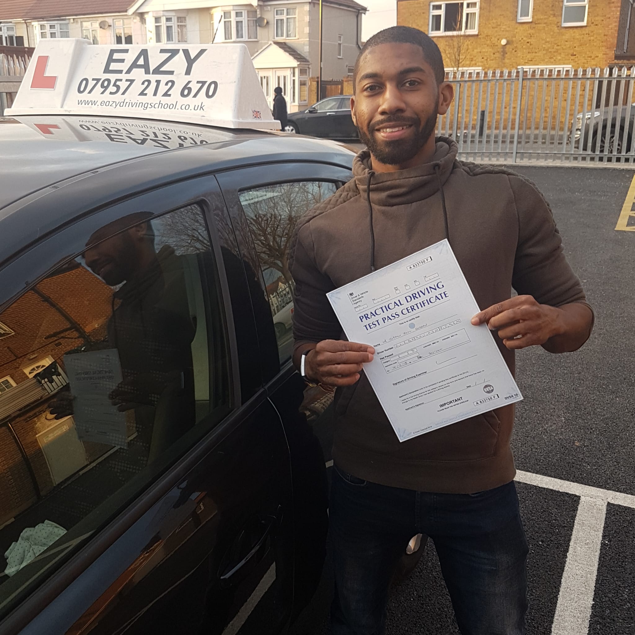 Driving test pass with Eazy Driving School