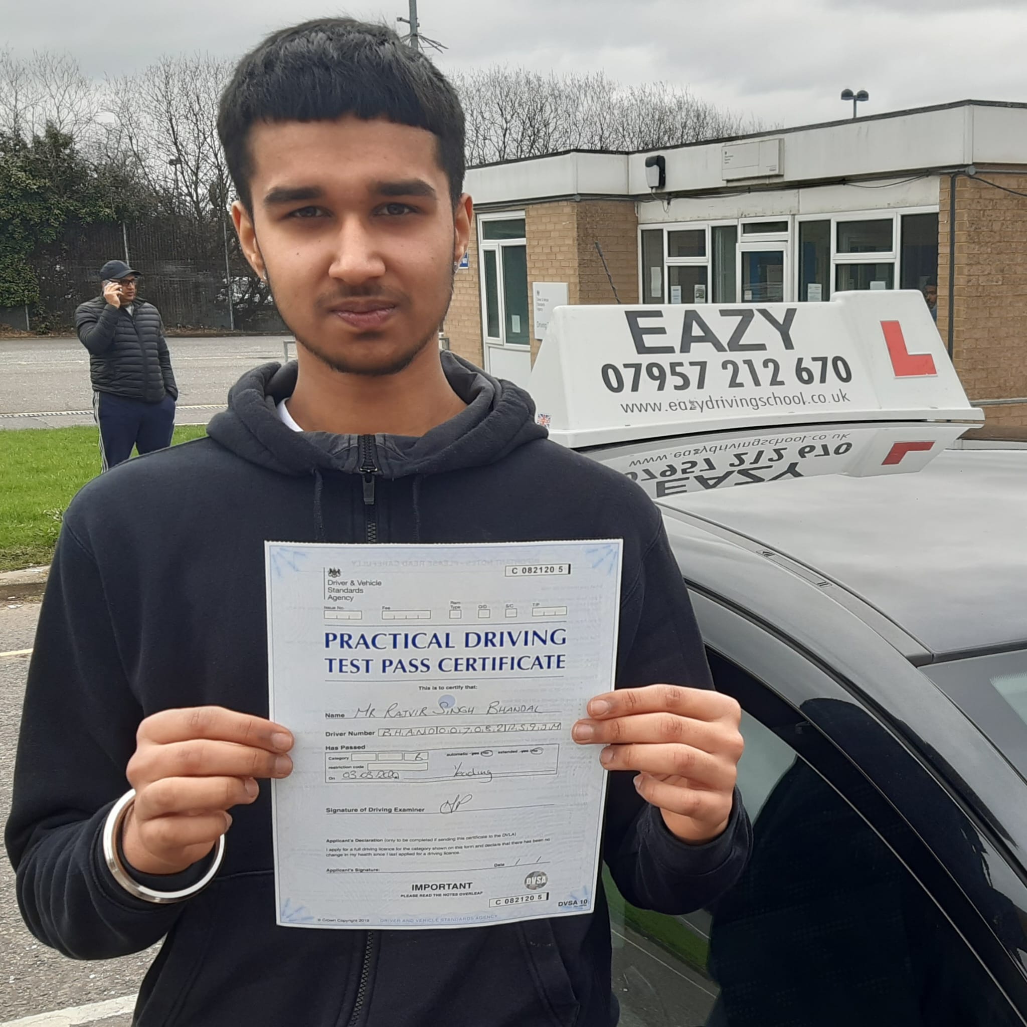 Driving test pass with Eazy Driving School