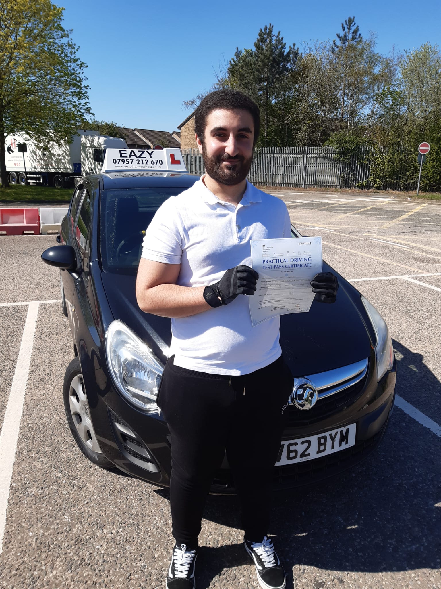 Driving test pass with Eazy Driving School