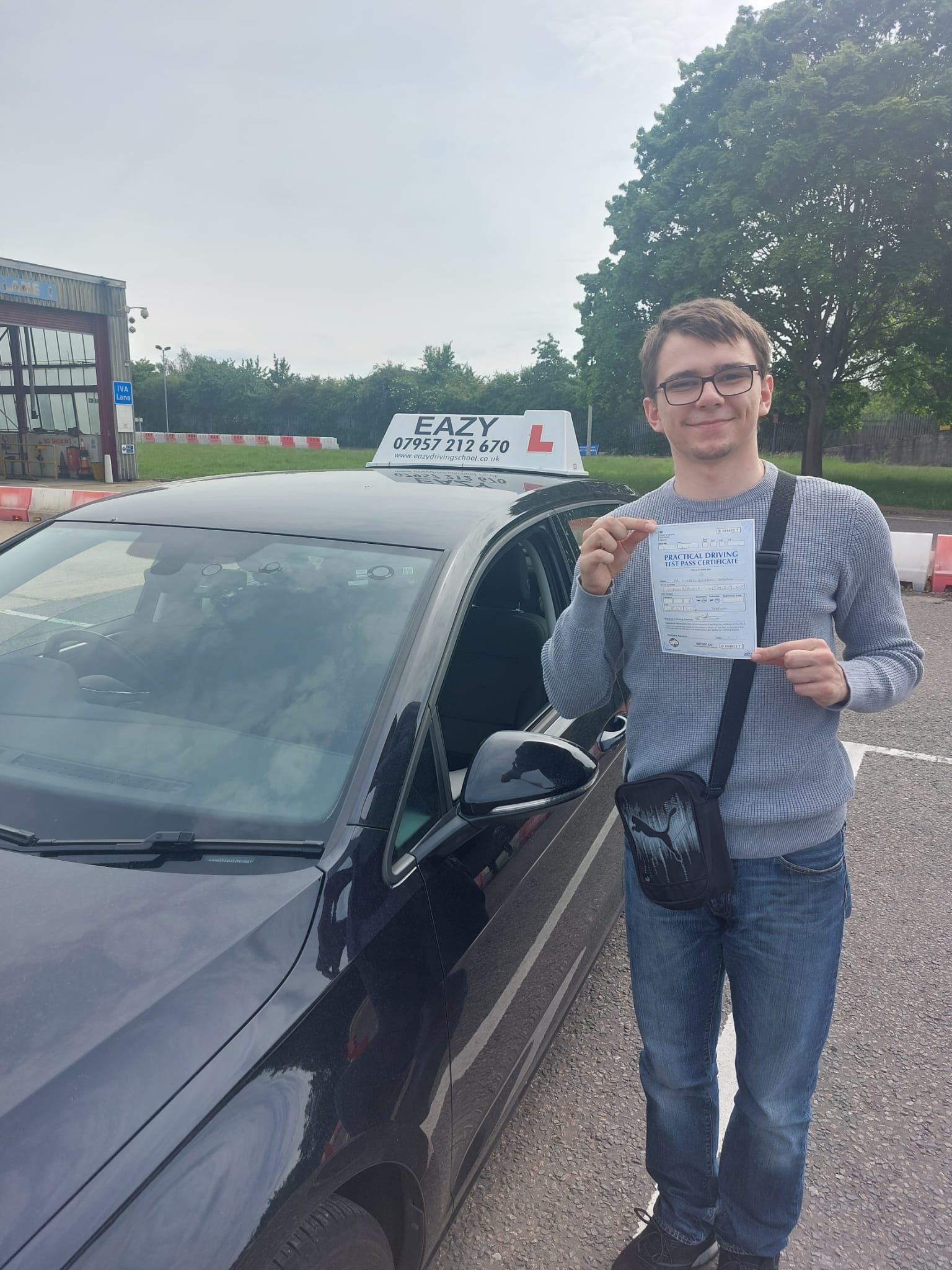 Driving test pass with Eazy Driving School