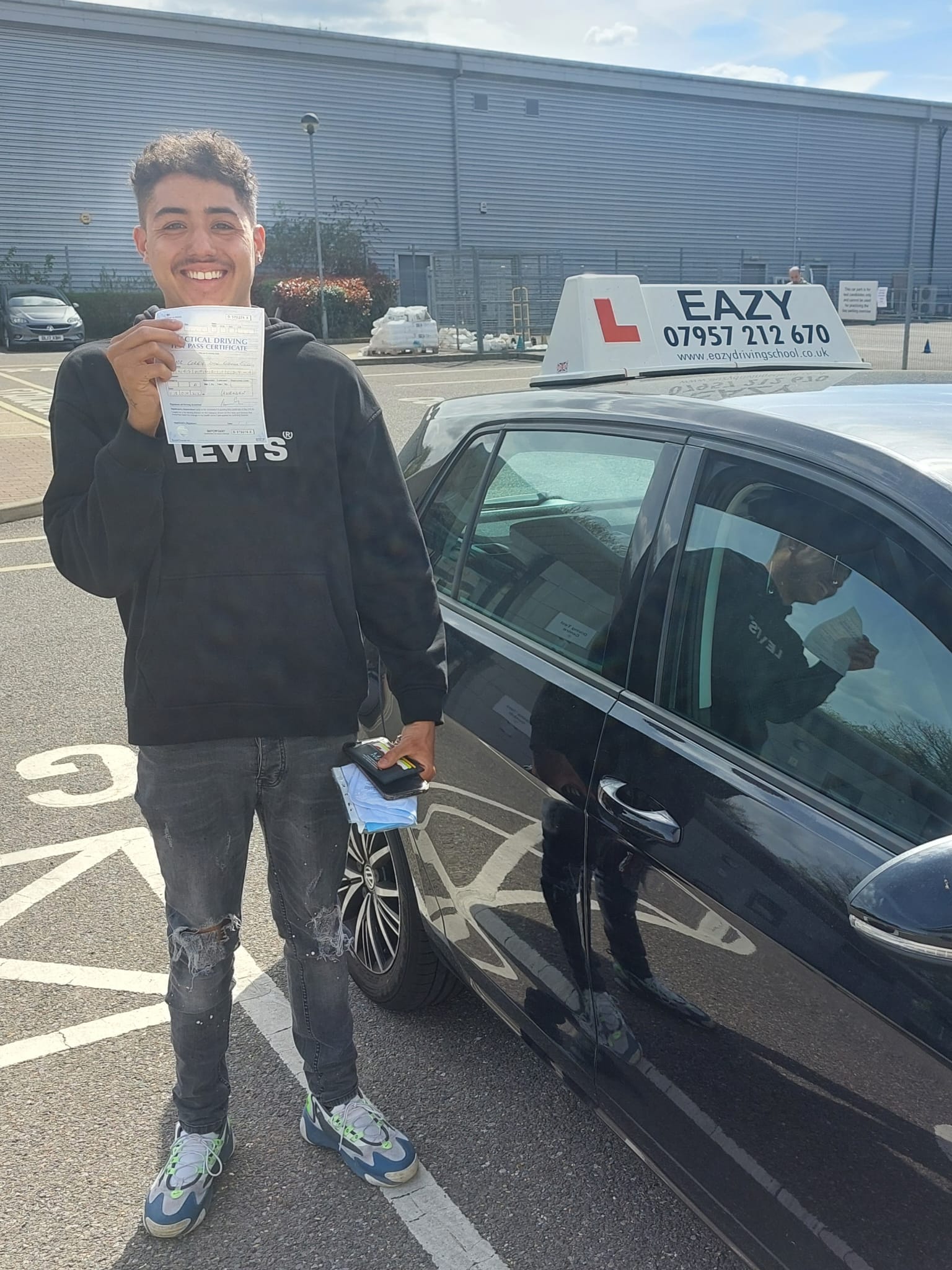 Driving test pass with Eazy Driving School