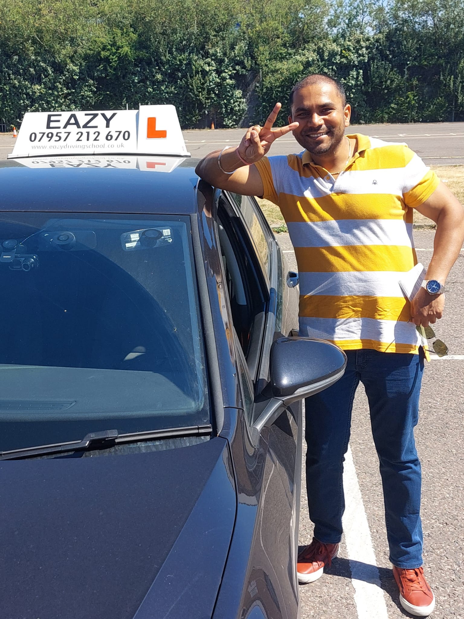 Driving test pass with Eazy Driving School