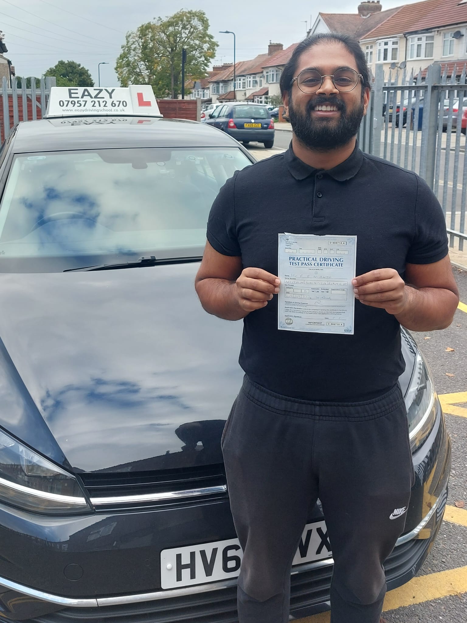 Driving test pass with Eazy Driving School