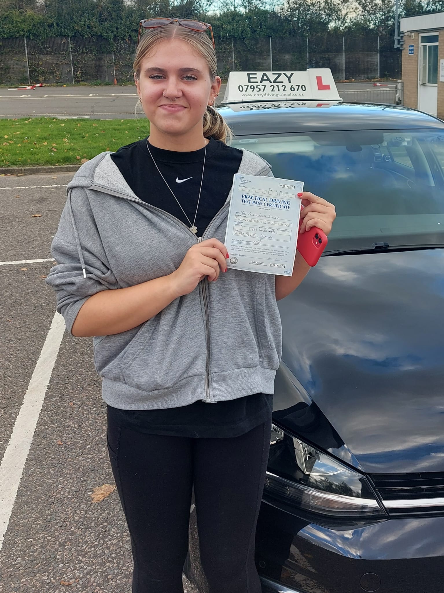 Driving test pass with Eazy Driving School
