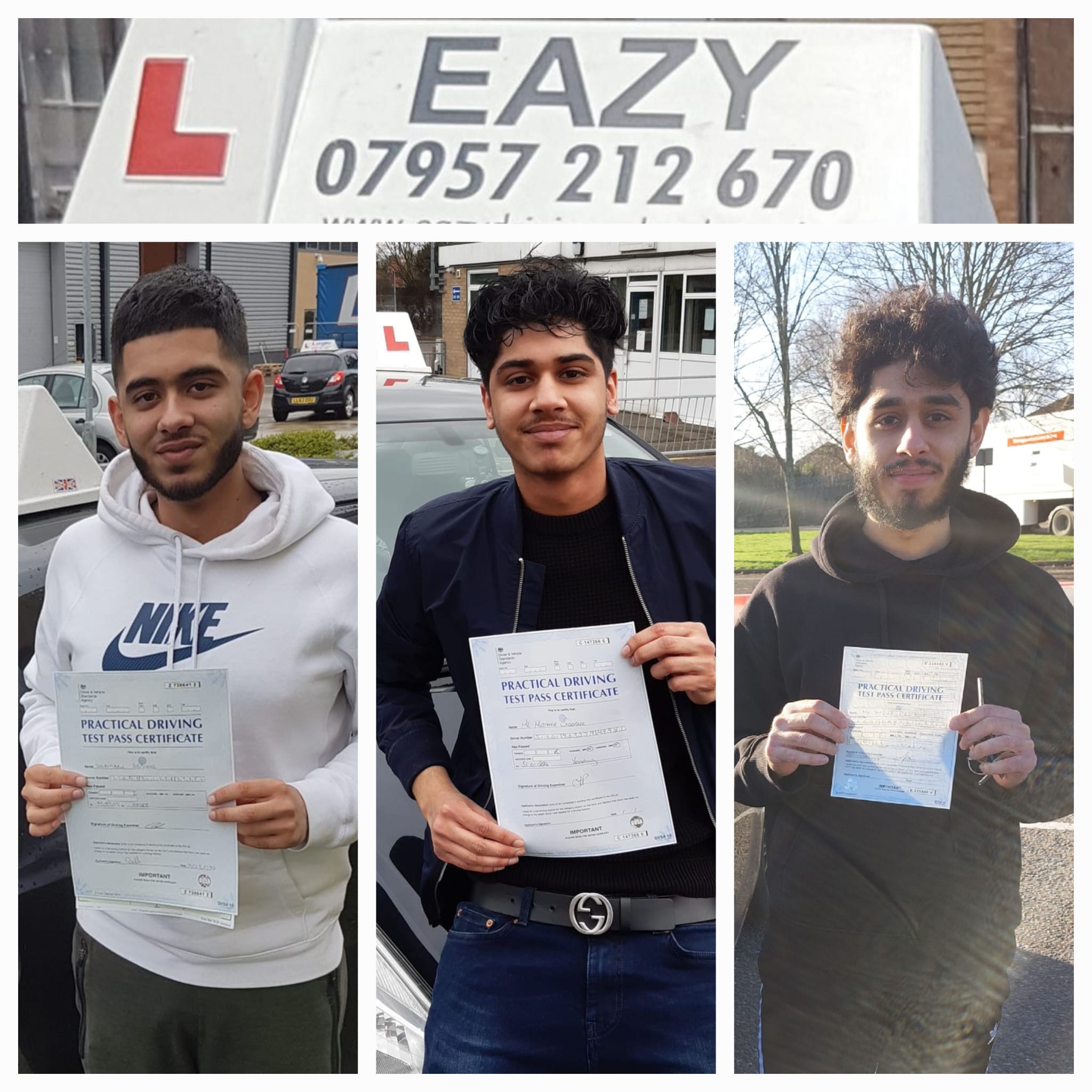 Driving test pass with Eazy Driving School