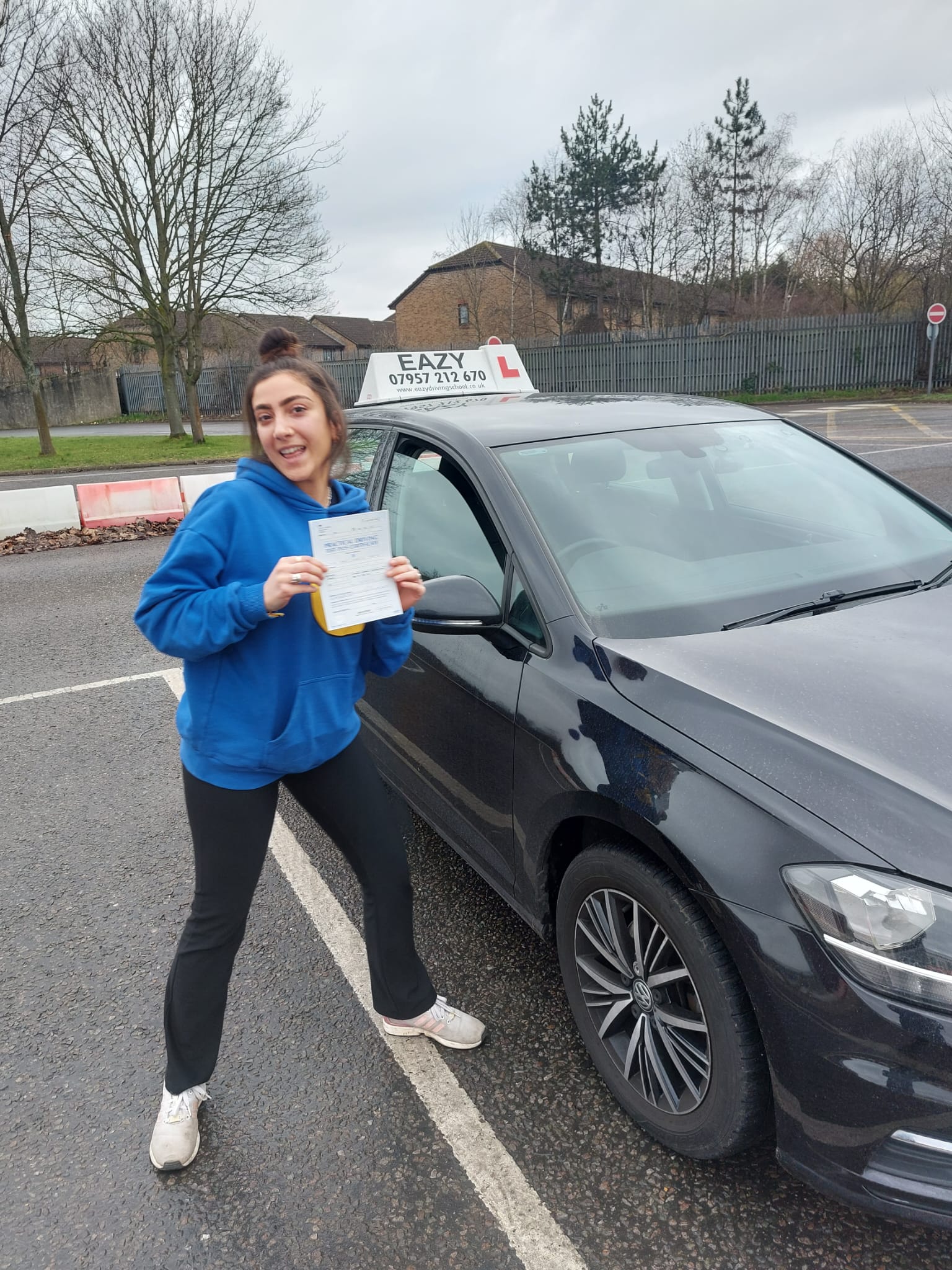 Driving test pass with Eazy Driving School