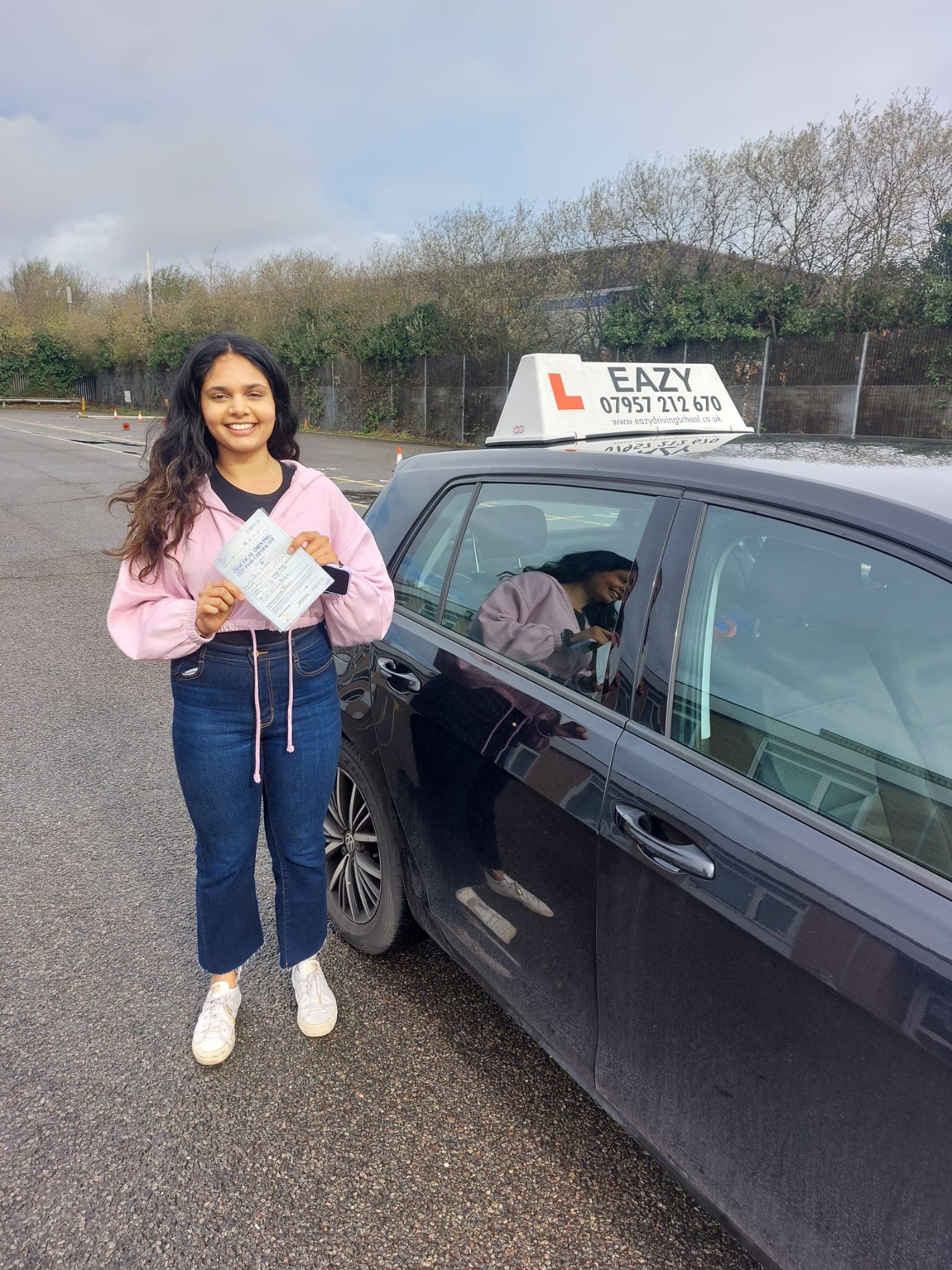 Driving test pass with Eazy Driving School