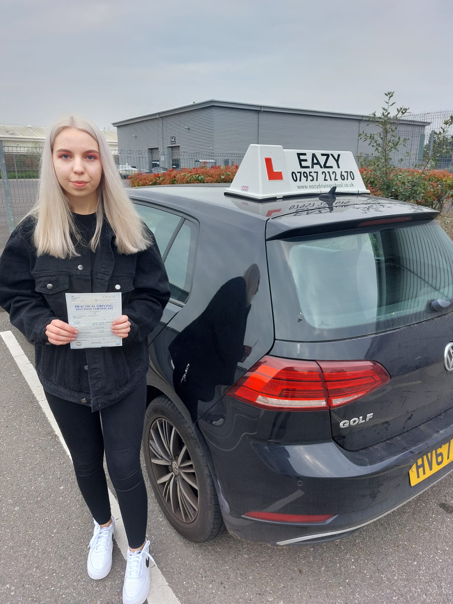 Driving test pass with Eazy Driving School