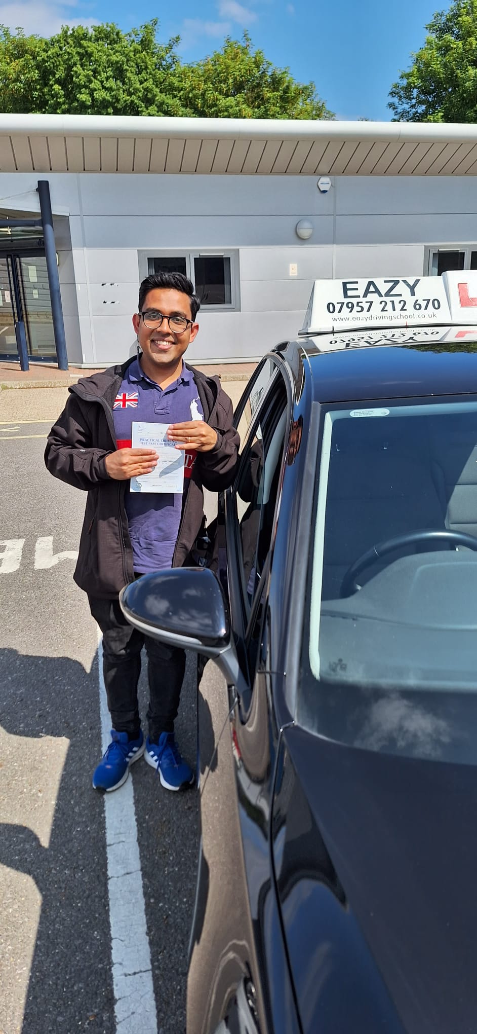 Driving test pass with Eazy Driving School