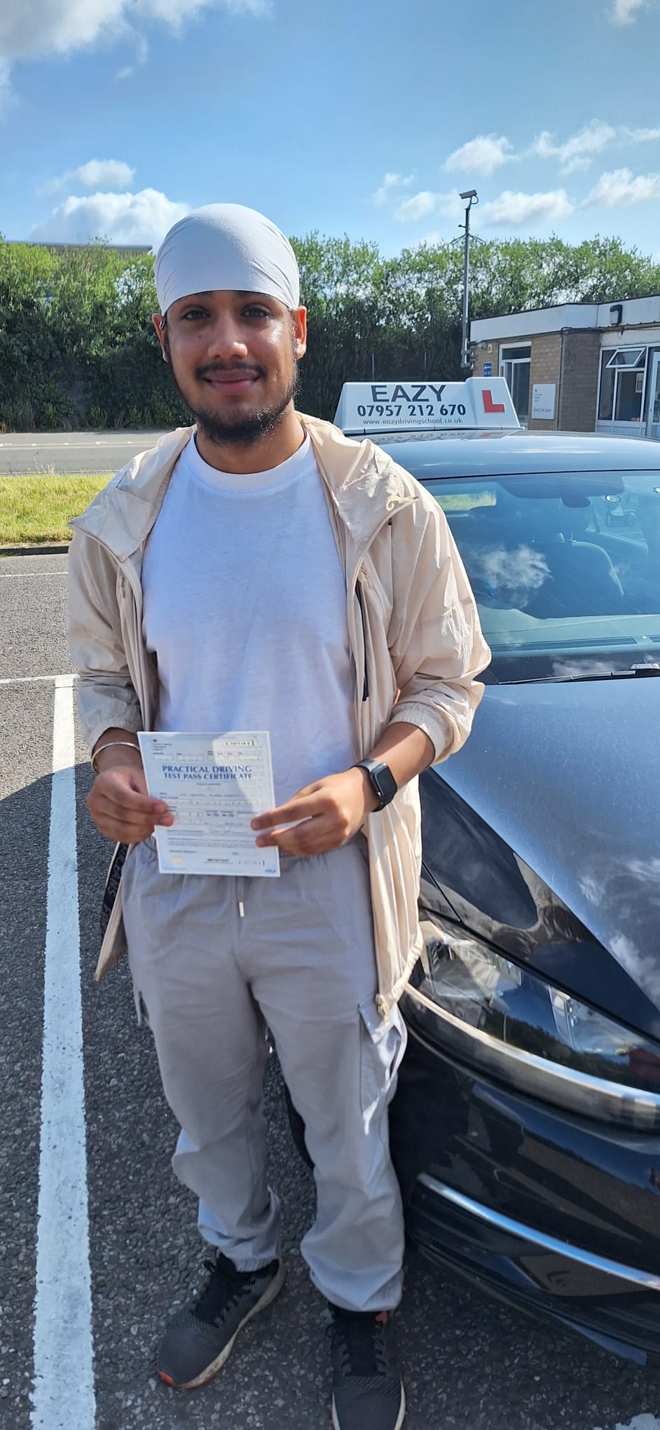 Driving test pass with Eazy Driving School