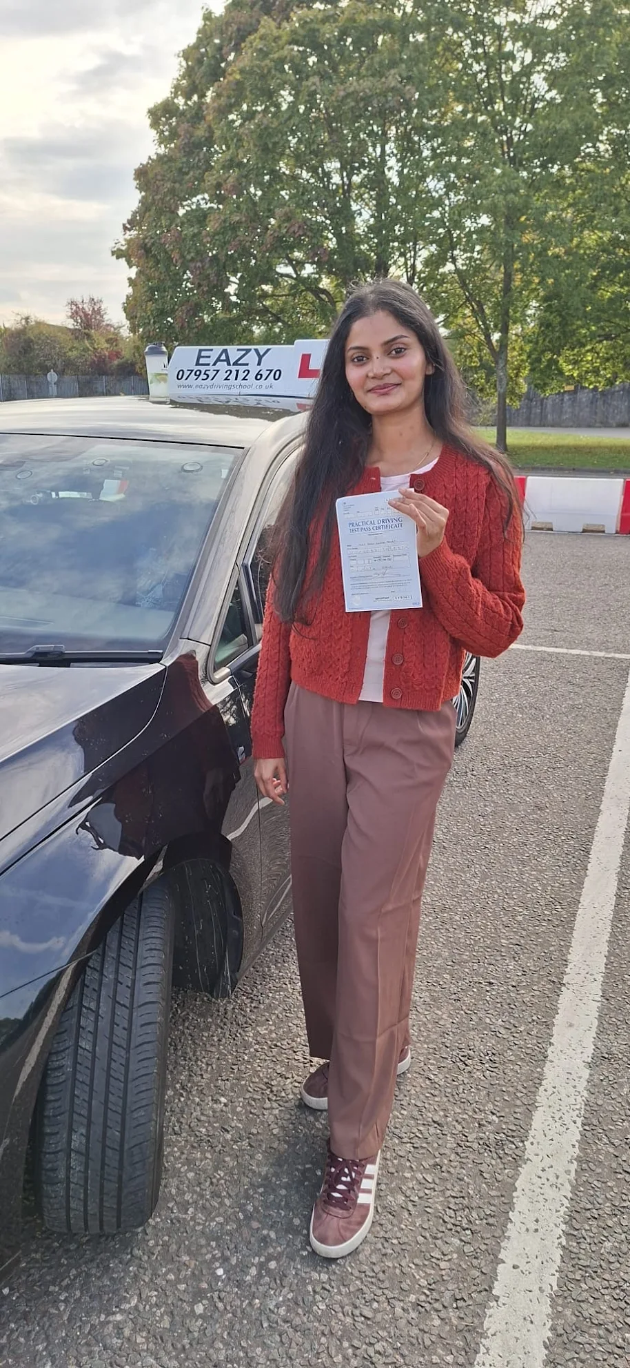 Driving test pass with Eazy Driving School