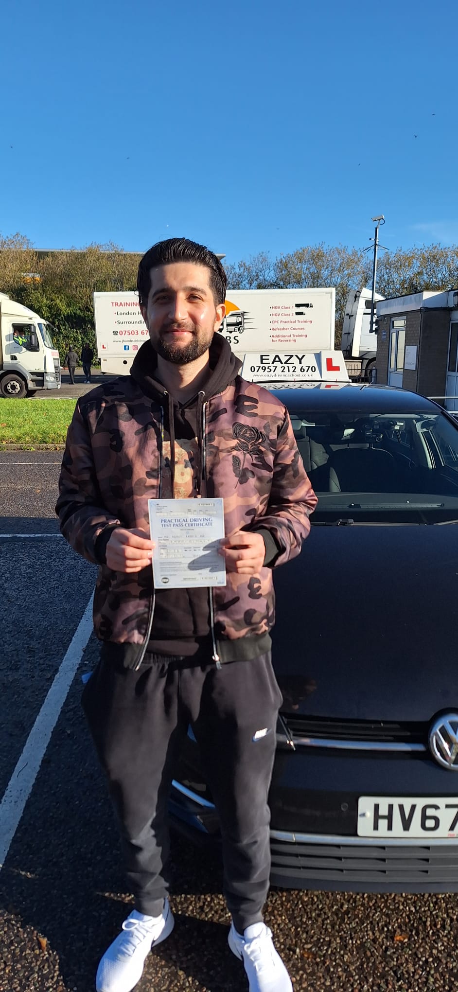 Driving test pass with Eazy Driving School
