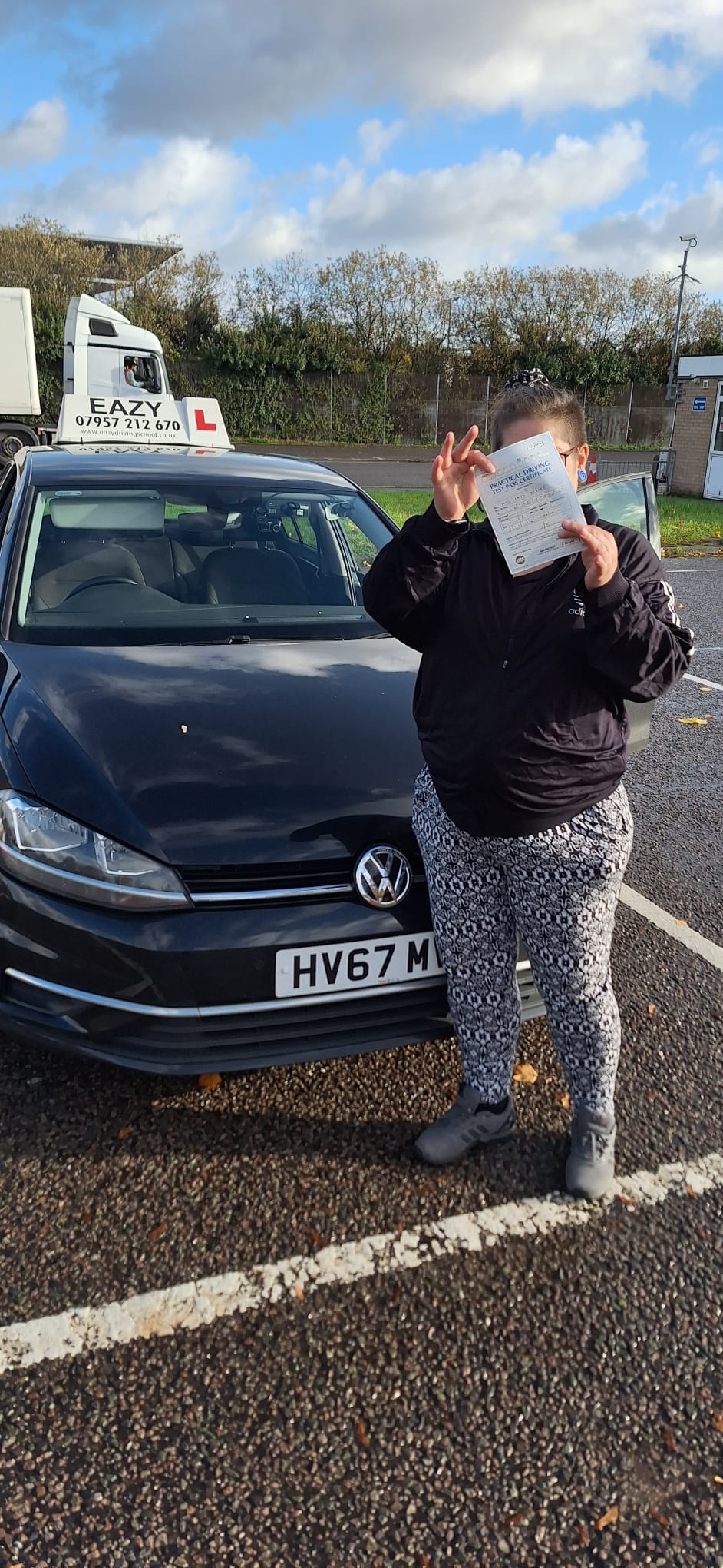 Driving test pass with Eazy Driving School