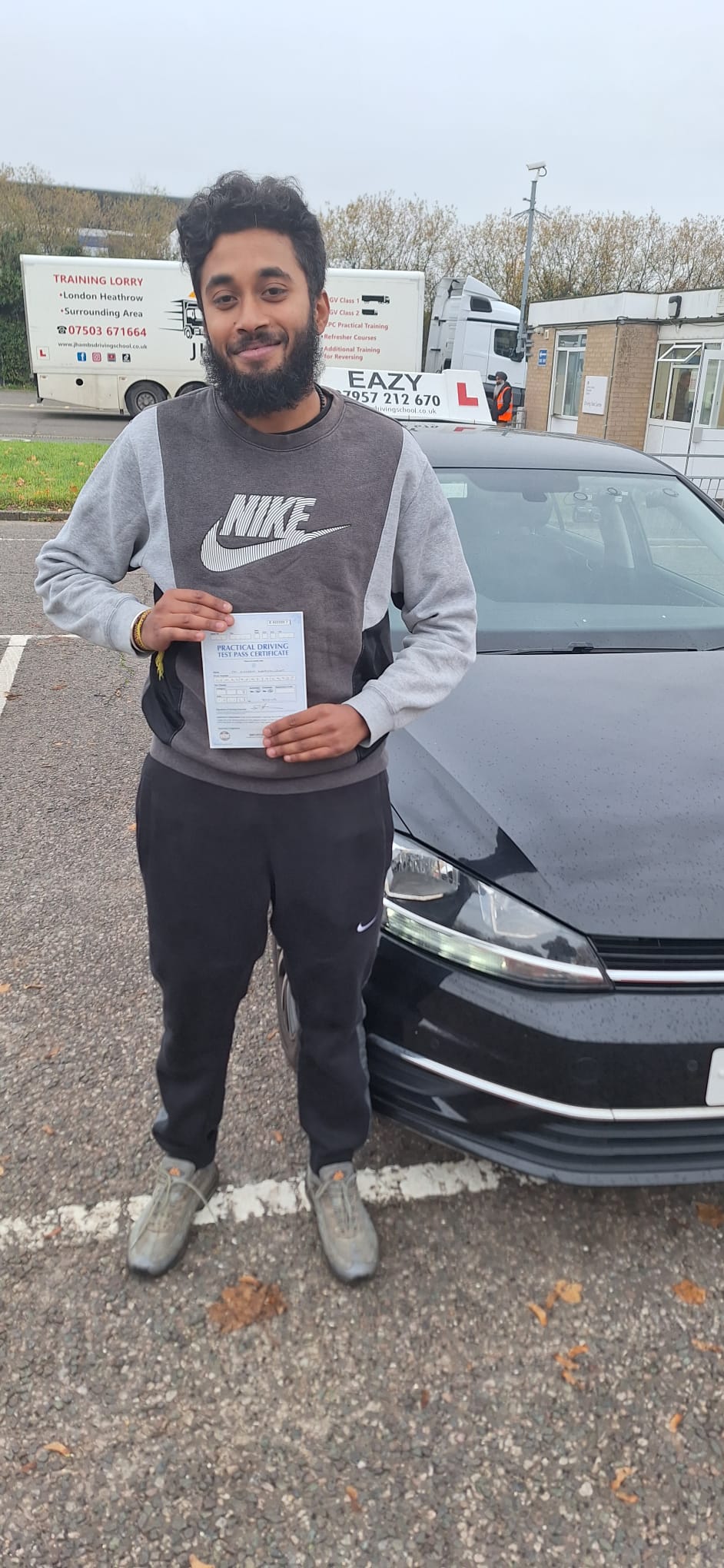 Driving test pass with Eazy Driving School