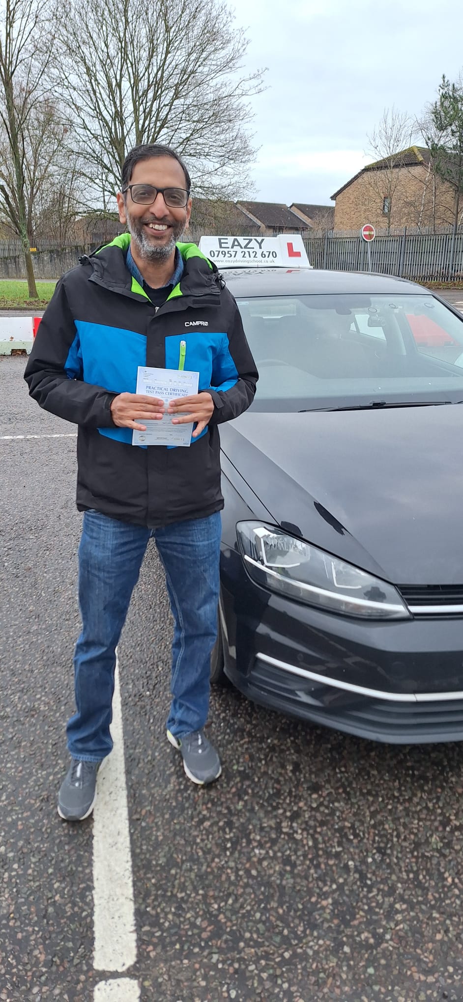 Driving test pass with Eazy Driving School