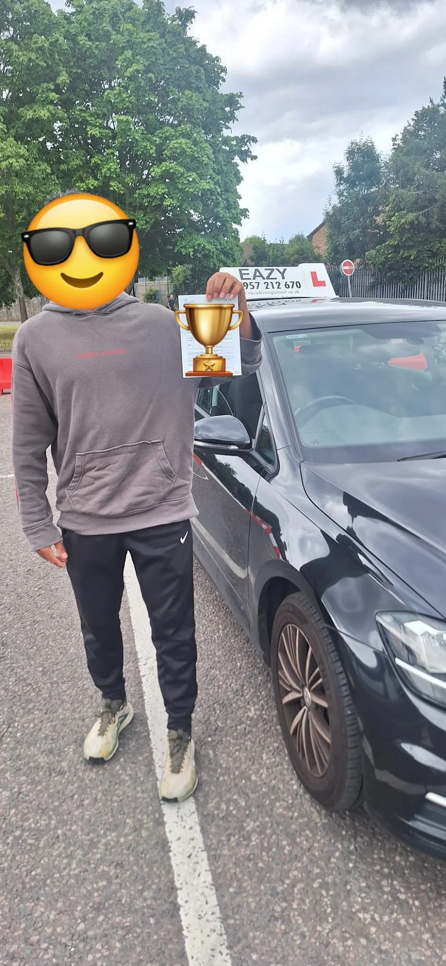 Driving test pass with Eazy Driving School