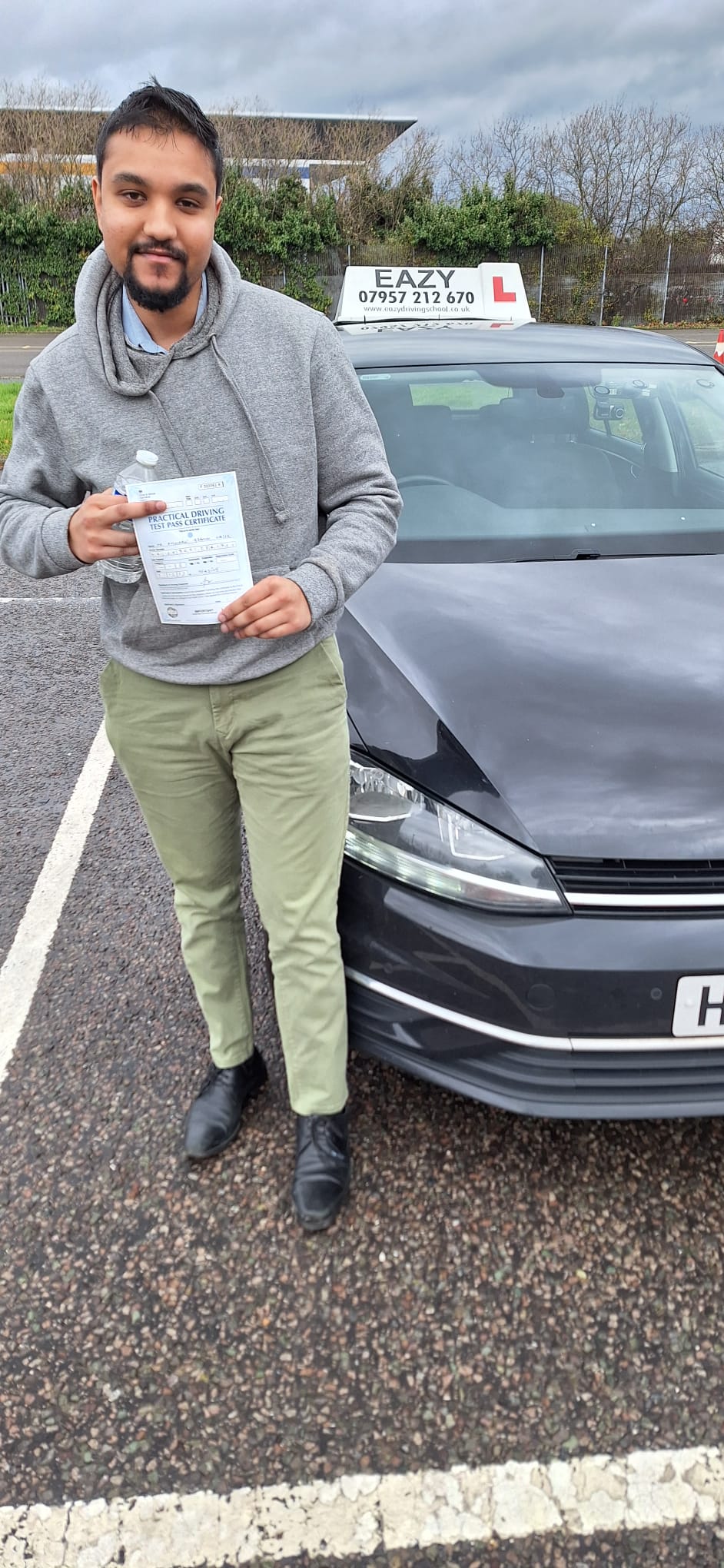 Driving test pass with Eazy Driving School
