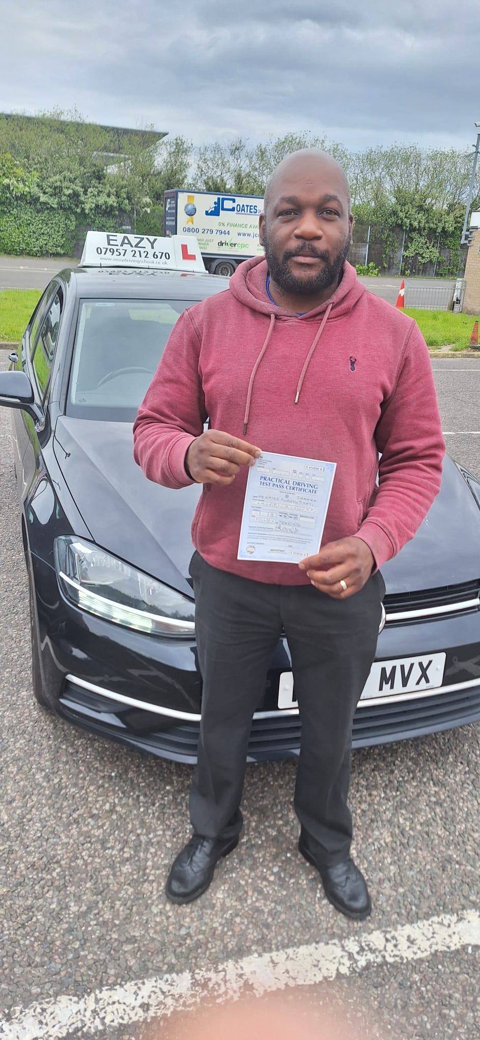 Driving test pass with Eazy Driving School