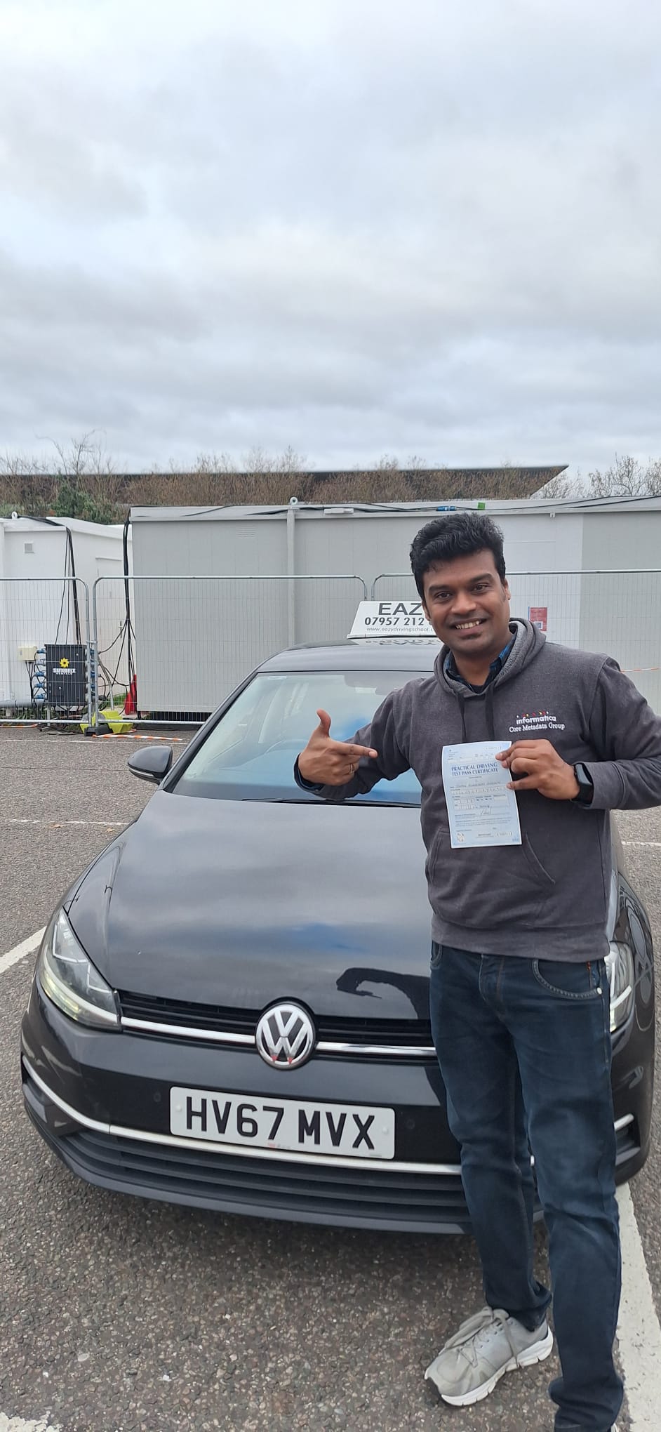 Driving test pass with Eazy Driving School