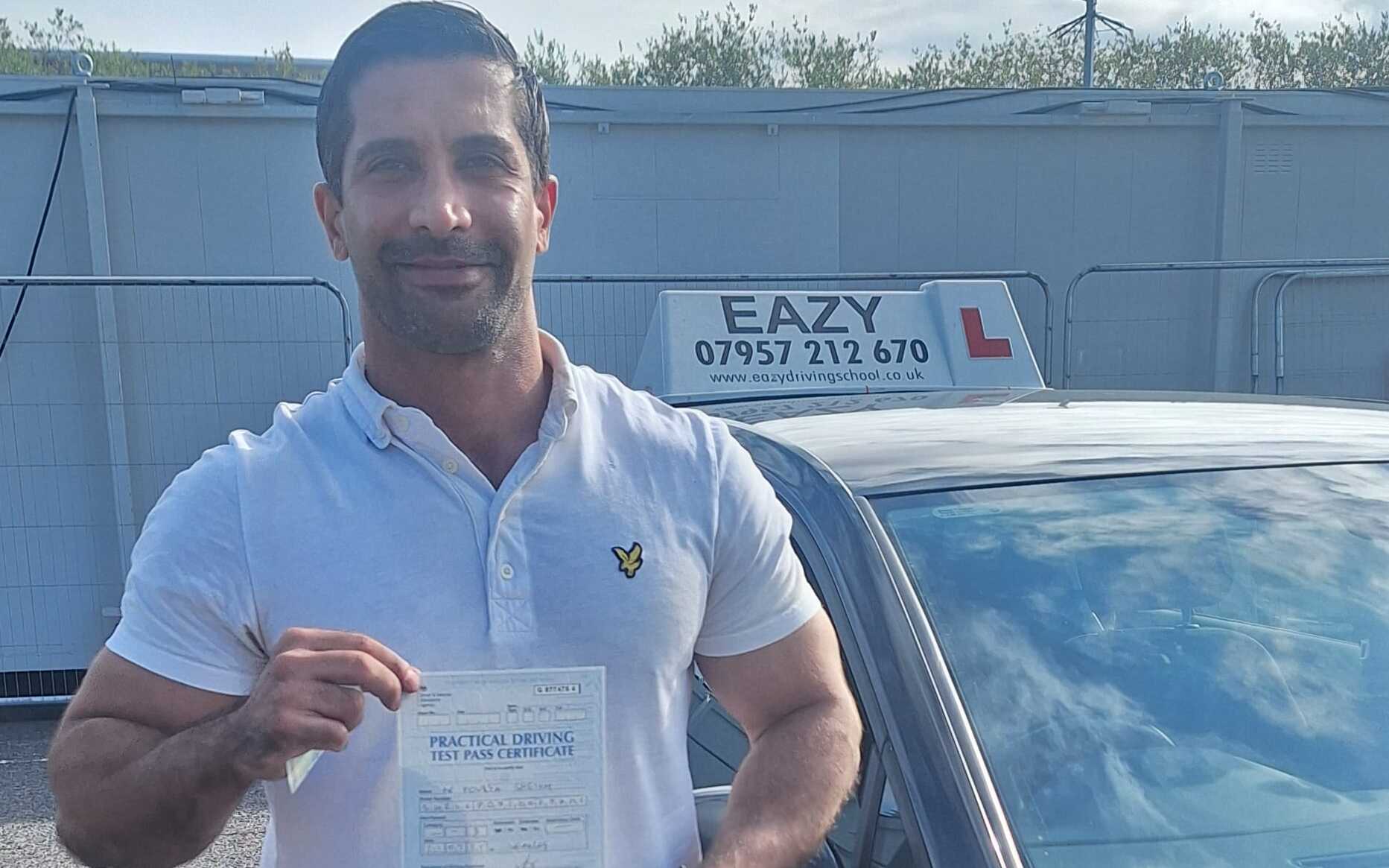Driving test pass with Eazy Driving School