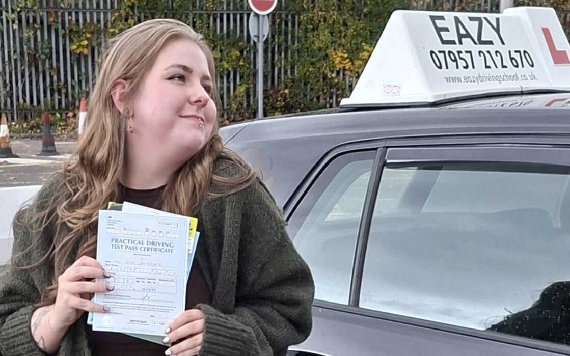Successful learner with instructor
