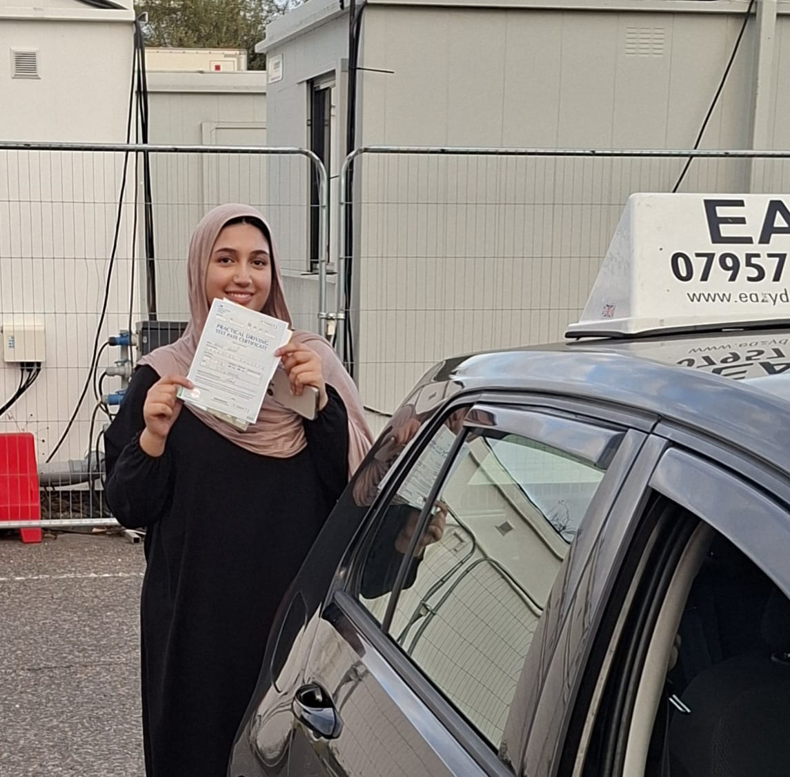 First time driving test pass