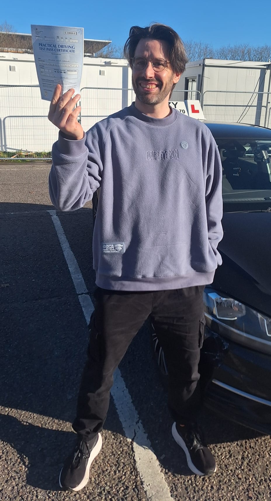 Recent driving test pass with Eazy Driving School